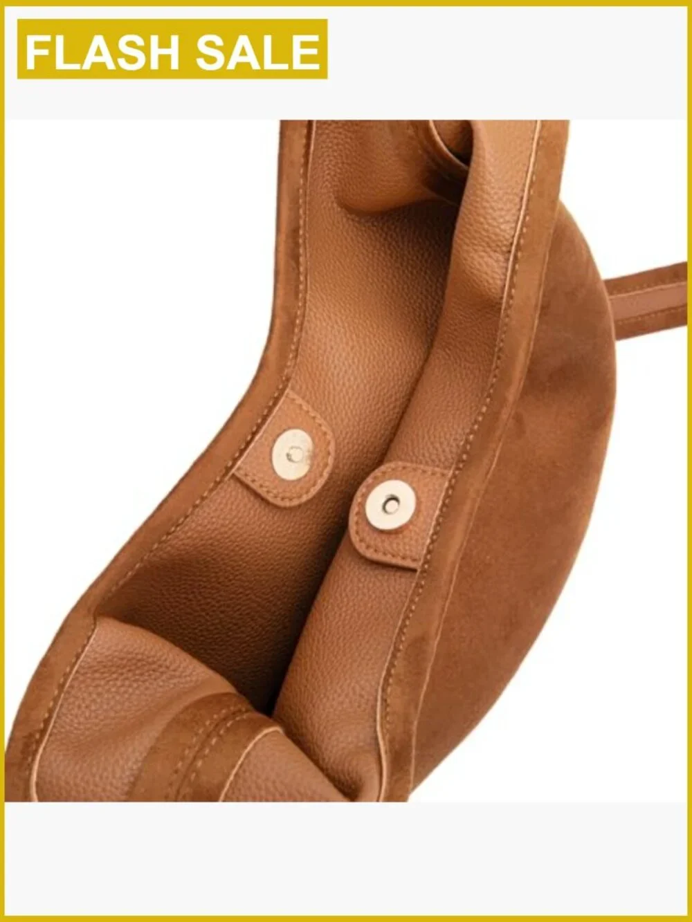 Ultra Soft Slouchy Hobo Bag with Magnetic Closure and Adjustable Strap